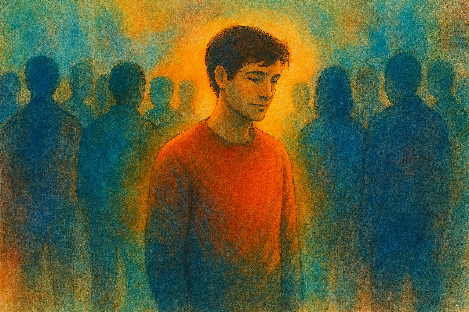 Keiner sieht innere Not emotionale Einsamkeit Verstehen Angstfrei Basel